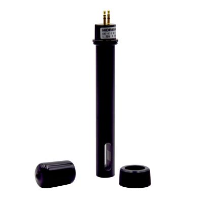 Horiba LAQUA 300‑4C‑C Sensor Frontansicht, Epoxid‑Karbongehäuse sichtbar, Leitfähigkeitssensor